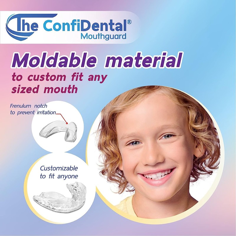 The ConfiDental Mouth Guard for Day and Night Teeth Grinding