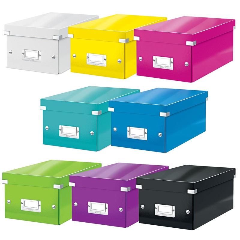 Leitz Storage Box, Black, Click and Store Range, 60420095