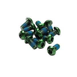 Reverse Brake Discs Mounting Screw Set 12 Pieces M5 x 10 mm Green
