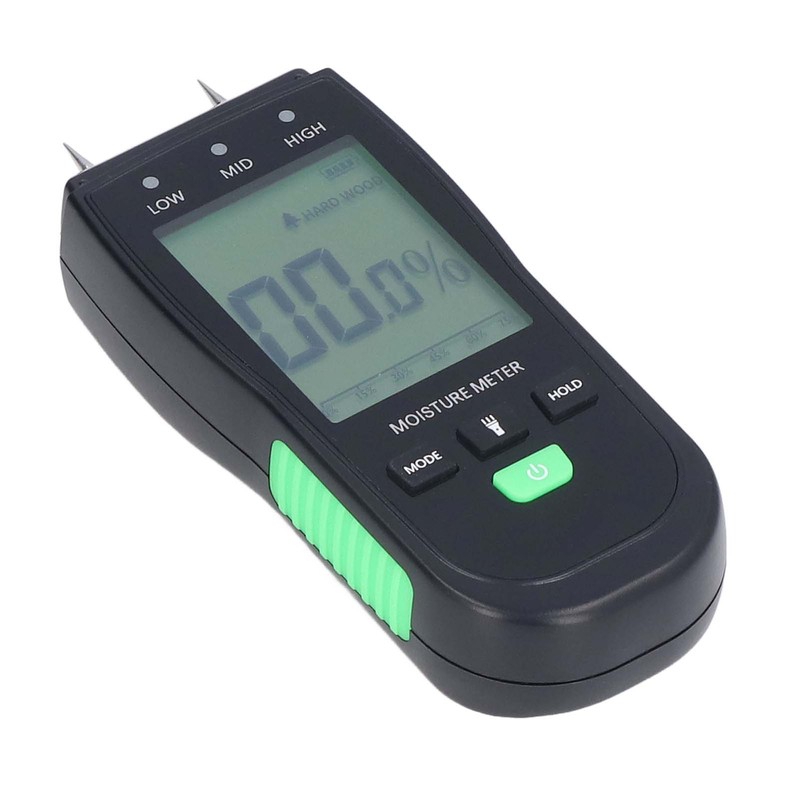 Wood Moisture Meter High Accuracy LCD Display Professional Moisture Content