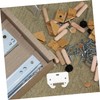 TEHAUX Dresser Drawer Glide Guides 16pcs Plastic Rear Drawer Slides