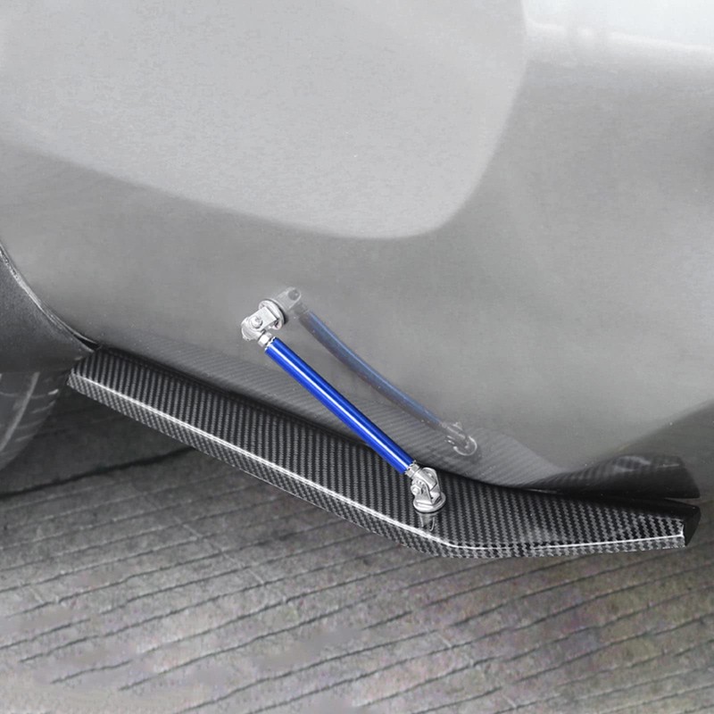 Xotic Tech JDM Universal Rear Bumper Canard Diffuser Splitter Valence