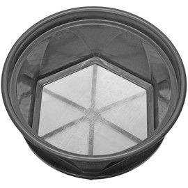 Sluice Fox 13 1/4 inch Gold Classifier Prospecting pan - Stainless Steel mesh sifting pan fits ATOP 5 Gallon Bucket; mealworm Strainer and Shark Tooth Sifter Black #70