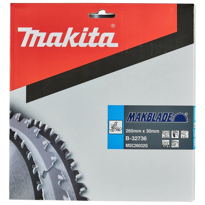 Makita Makblade SAEGE Sheets 260 x 30 mm (32T) (32736