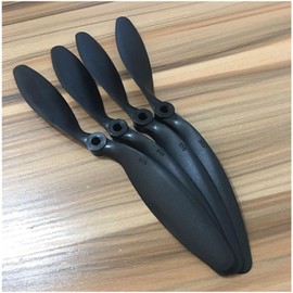 wurenji 8060 Propeller, 8 Propeller Props Used for Remote Control of Aircraft Quadcopter Black Soft Propeller Blades 3.17 Shaft Diameter XDD Motor Prop Accessories