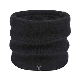 KELEVO Neck Warmer, Men's Neck Guard, For Winter, Extremely Warm, Cold Protection, Windproof, Boa, Soft, Fluffy Lined, Scarf, Fluffy, Lightweight, Plain, Snood, Sports, Work Commutes, Cycling, Biking,