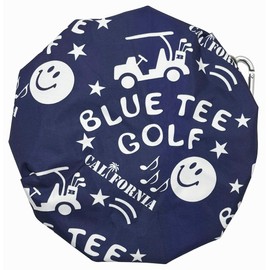 BLUE TEE GOLF Blue Tee Golf 2025 Large Mouth Ice Bag AC-024 Smile Cart (Navy)