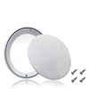 Fielect 2 Pcs 5" Speaker Grill Cover Mesh Decorative Circle
