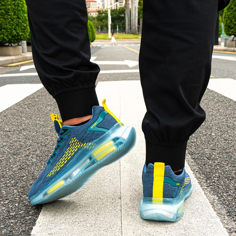 Hitmars Men's Trainers with Air Cushion Size 39-48, Mesh Light