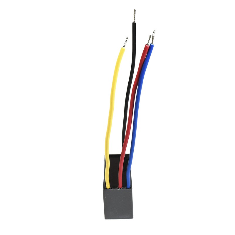 HQRP Capacitor for Harbor Breeze Ceiling Fan 3uf+3.5uf+6uf 4-Wire plus