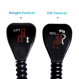 Heavy Duty with Adjustment Backrest Tilt Replacement Office Chair Swivel Tilt Control Seat Mechanism Gas Type (135° Tilt Control Back Cushion)