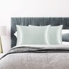 PiccoCasa Satin Pillowcases for Hair and Skin with Eye Mask