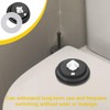 BCHKO 1 Piece Tank Inlet Diaphragm, 1-Piece Toilet Flush Seal,