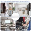 15 Pack Plastic Storage Baskets for Organizing Small Narrow Storage