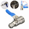 MASUNN 1/2 to 1/4 Inch RO Feed Filter Water Adapter