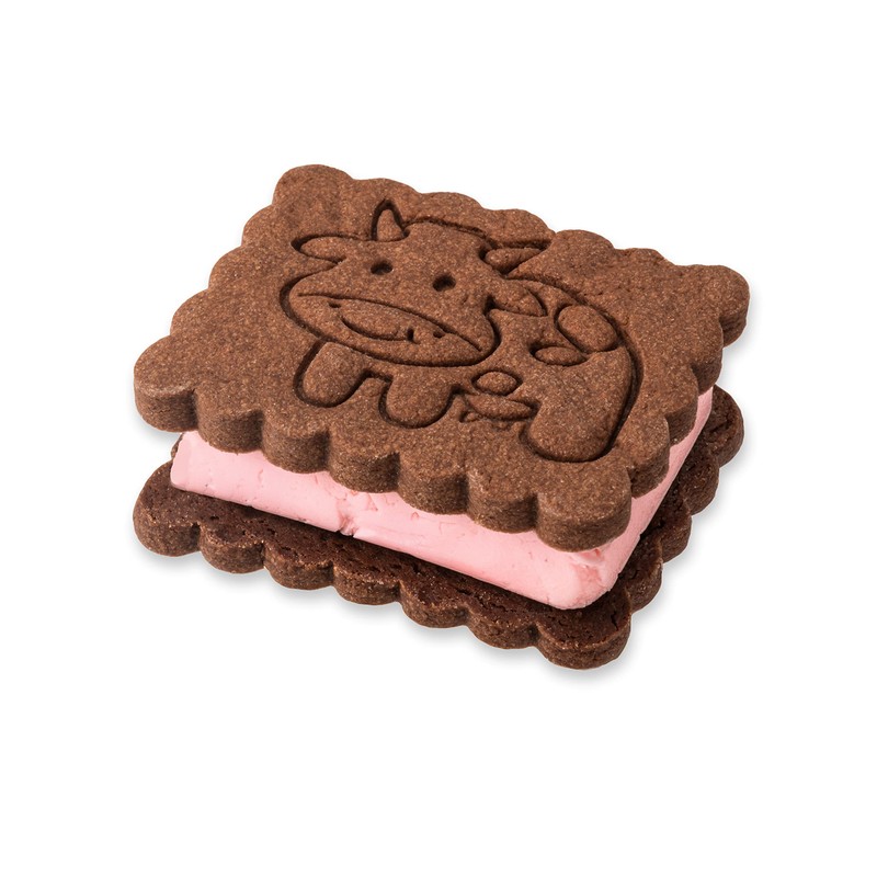 Mobi Silicone Ice Cream Sandwich Maker, Cow