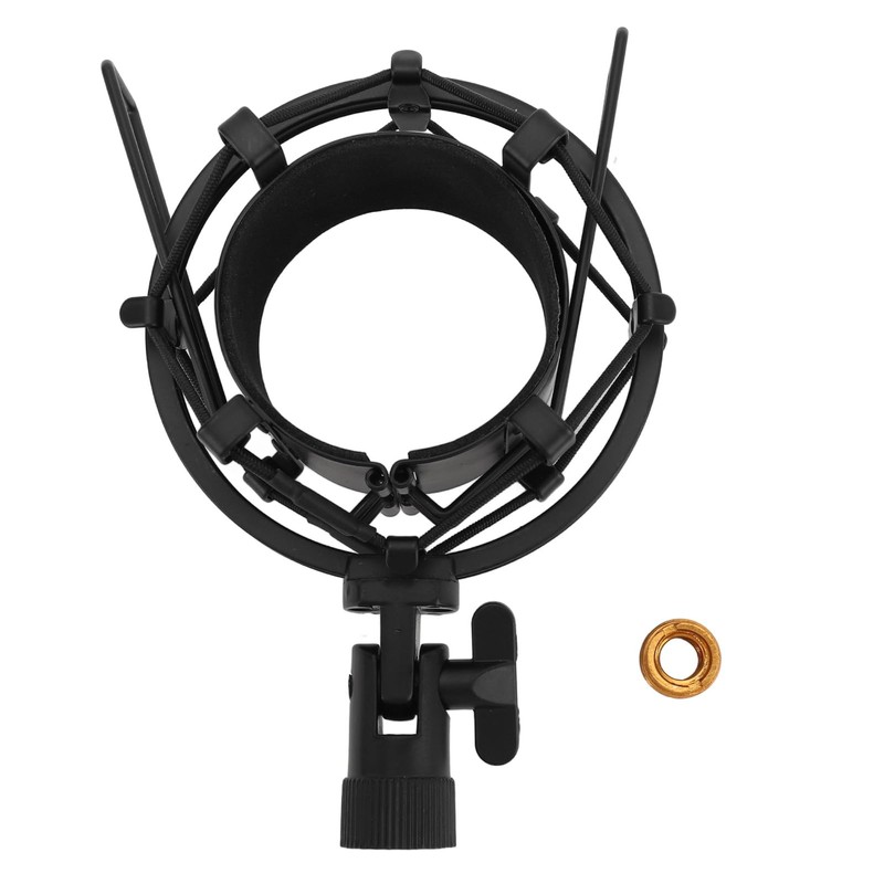 Microphone Shock Mount, Mic Clip Holder Mount for Studio Condenser