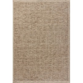 Loloi II Winston Collection WIT-01 Taupe/Bone 3'-11" x 5'-7" Area Rug, .38" Pile Height, Soft, Durable, Non-Shedding, Easy Clean, Rug for Living Room