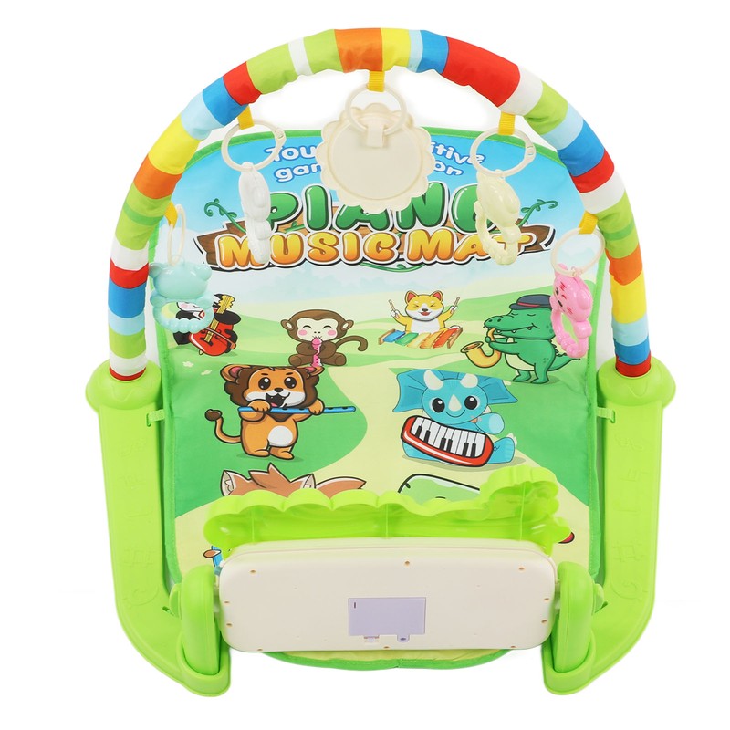 Baby Gym Activity Mat Kick Play Piano with Musical Toys