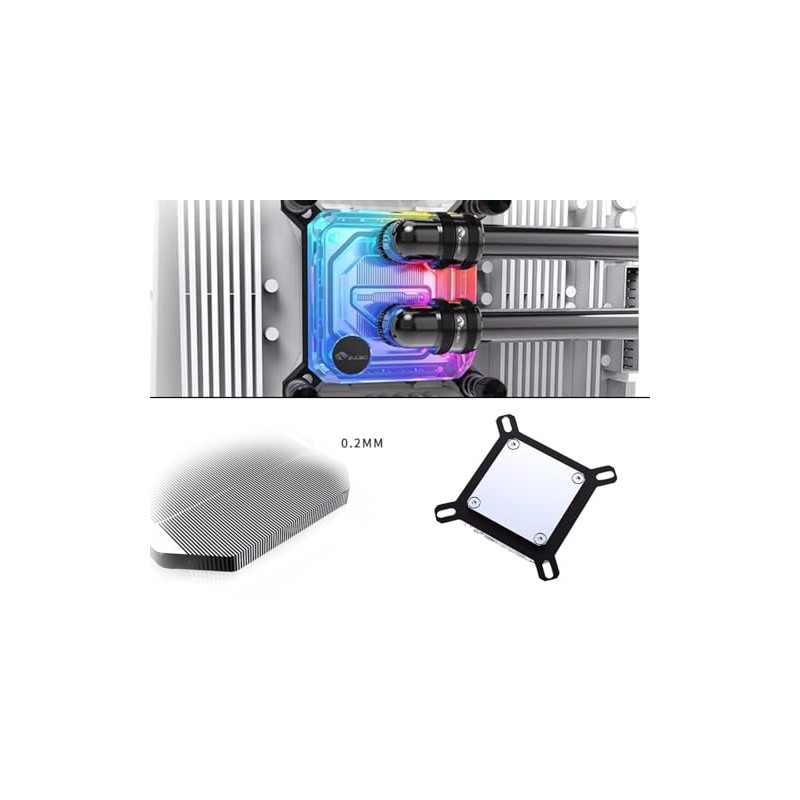 Bykski CPU-XPR-C-M High-Efficiency CPU Water Cooling Block - Featuring High