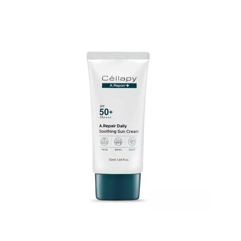 Cellapy 셀라피 에이리페어 데일리 수딩 선크림 50ml/spf50+ Cellapy Air Repair