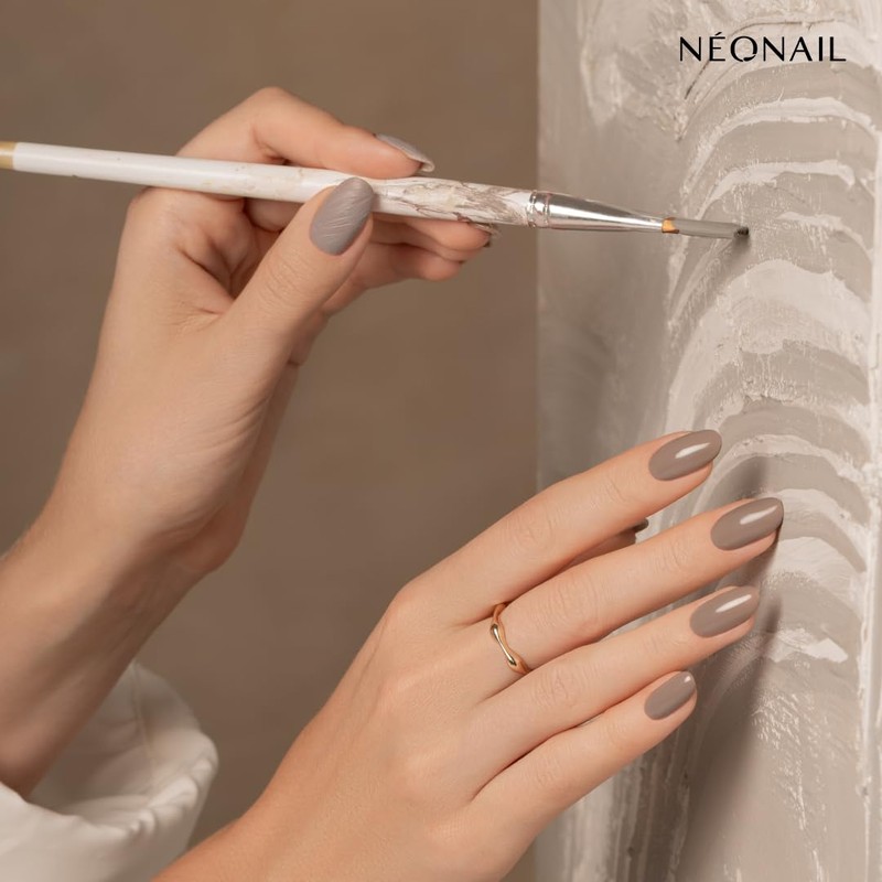 NÉONAIL Oil Paint Gel Effect - Grey - Quiet Impression