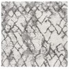 SAFAVIEH Horizon Shag Collection Area Rug - 5' Square, Grey