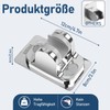 SIMGOTT Shower head holder without drilling, SUS stainless steel and