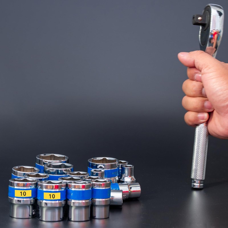 PATIKIL Tool Box Labels, 2 Set 180 Toolbox Decals Wrench