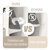 MEXRUMI Pack of 6 Door Stopper Door Handle Bumper Clear