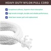 hiSpkNix 6-Pack 3.9ft Recoil Starter Rope with Handle – 4mm