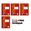 Staufen premio exercise book, 4 notebooks, 16 sheets each, DIN