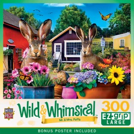 MasterPieces - Wild & Whimsical - Mr. & Mrs. Potts 300 Piece EZ Grip Puzzle