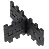 PRODIAMANT Joint Crosses T-Pieces Stackable for Patio Panels Width 4