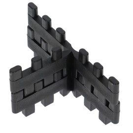 PRODIAMANT Joint Crosses T-Pieces Stackable for Patio Panels Width 4 mm Height 20 mm Pack of 100 for Laying on Edge and Bandage
