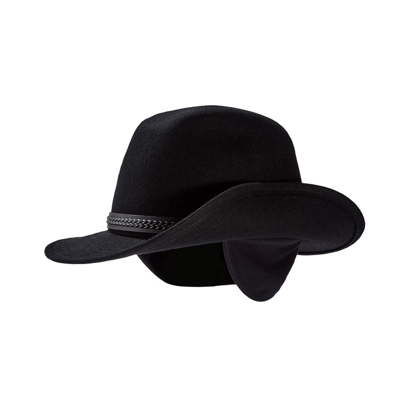 Tilley Montana Fedora, Black, 7.25