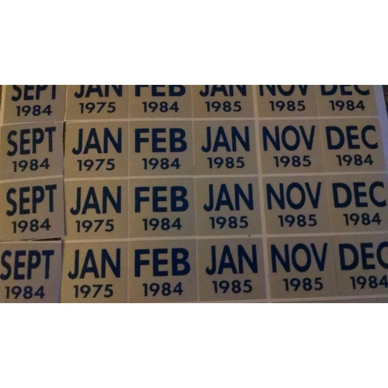 2 Connecticut License Plates. YOM Expiration Stickers.$18. PER PAIR.