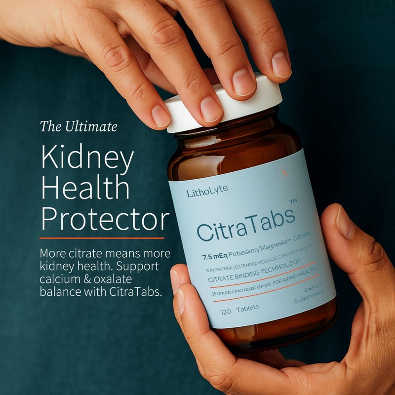LithoLyte CitraTabs® 7.5 mEq | Extended-Release Citrate Tablets | Kidney