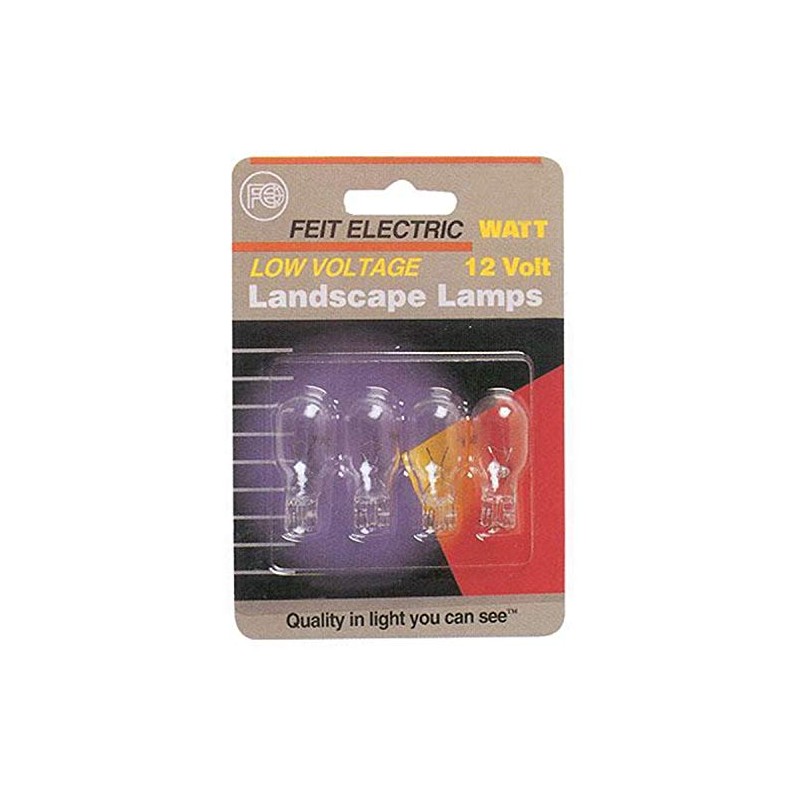Feit Electric BPLV522/4/RP 11 Watt Low Voltage Landscape Light Bulbs
