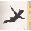 Peter pan Shadow Wall Decal Removable Vinyl Sticker Mural Window