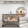 HKDQ Puppy Incubator with Heating - Incubator for Puppies,Fan Ventilation