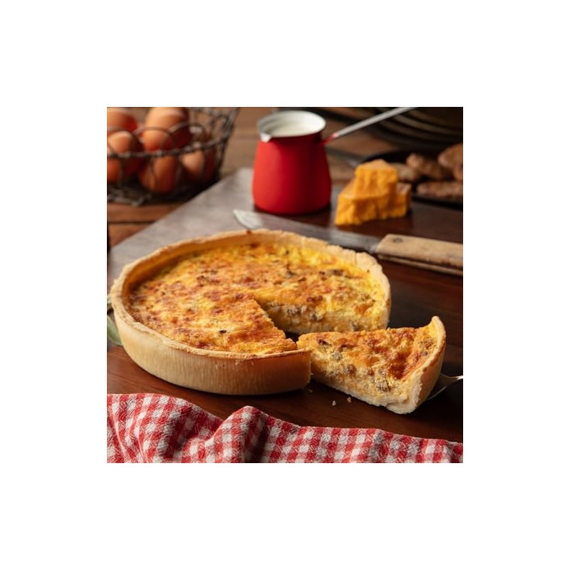 Burgers' Smokehouse Homebaked Sausage & Cheese Quiche (9 Inch)