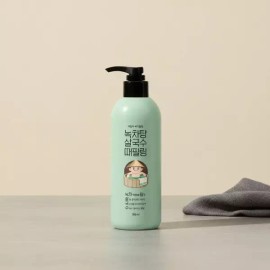 LACVER 라끄베르 때밀이 바디필링 살국수 녹차탕 500 mL [300mL] Lacquer Body Peeling Salmuksoo Green Tea Bath 500 mL [300mL]