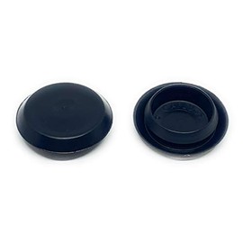 TOP SECRET PDR 3/4" Flush Type Head Plugs designed for use in sheet metal up to 0.5-.11" or 1.27-2.79mm, Hole Diameter for snap in .73-.76" (3/4", Black, 10)