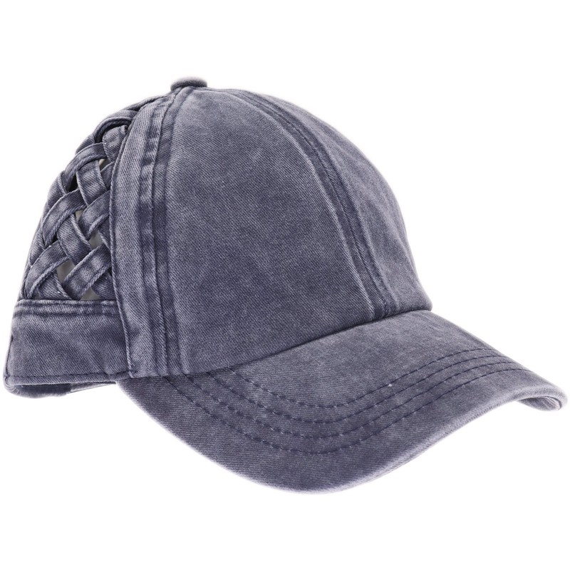 Funky Junque Gorra de béisbol ajustable sin estructurar estilo polo