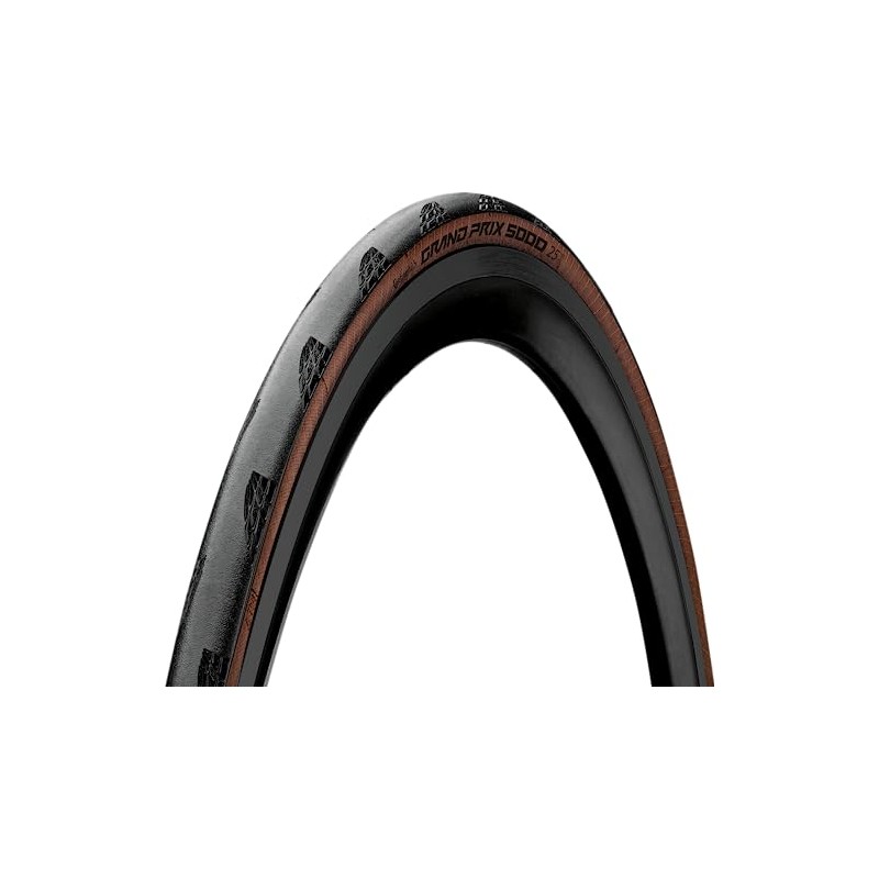 Continental Grand Prix 5000 700x25C Blk/Trans FB Road Tire