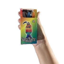 Holy Death Novenario Candle - Color: Black