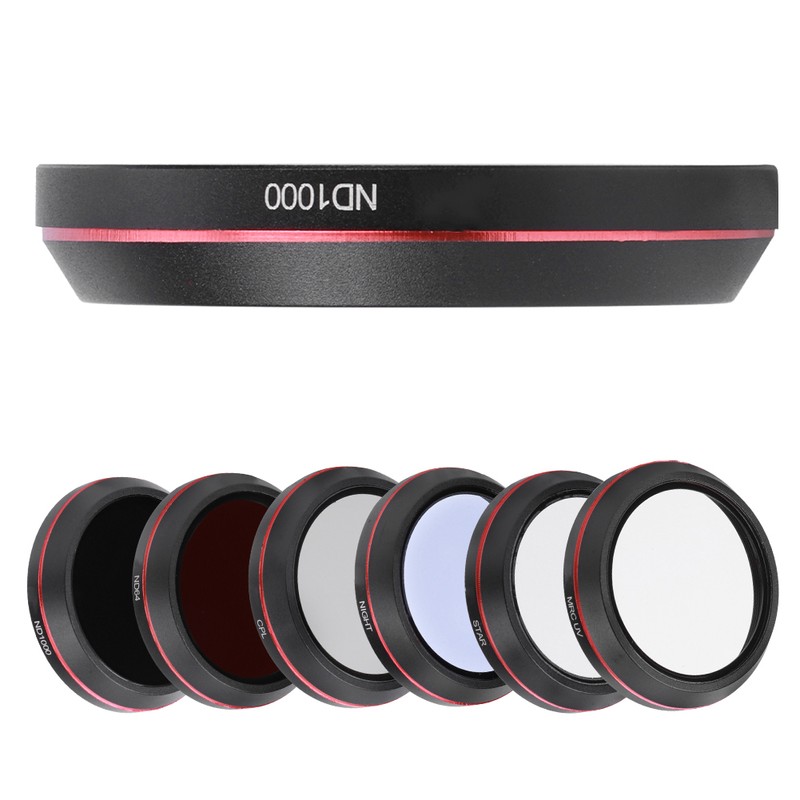 Junestar MRC UV CPL Star ND64 ND1000 Night Filter for