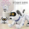 Fisca Remote Control Dog, RC Robotic Stunt Puppy Voice Control