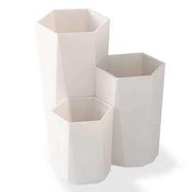 Makeup Brush Holder for Vanity Organization Gray 50ea